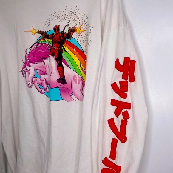 Marvel DeadPool Unicorn Tee Original - Picture 3 of 4